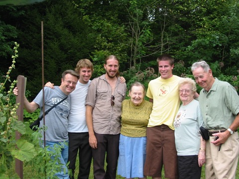 Krepps Family with Aunt Grace